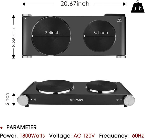 JOYDING Electric Single Hot Plate