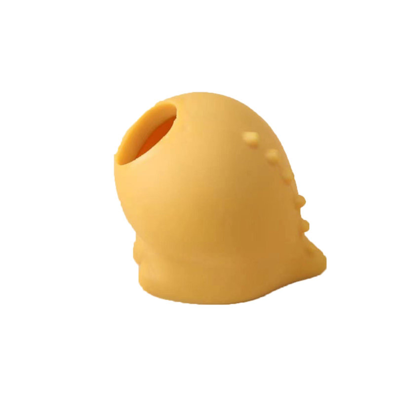 Séparateur de jaune d'œuf en silicone jaune, outil d'isolation liquide pour ustensiles de cuisine