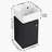 Averick 12'' Single Bathroom Vanity with Ceramic Top