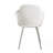 Lotus Chair Outdoor Dining Chairs - White Polypropylene, Weather-, Stable Construction & Fashionable Diamond Pattern Weather , Frame Style
