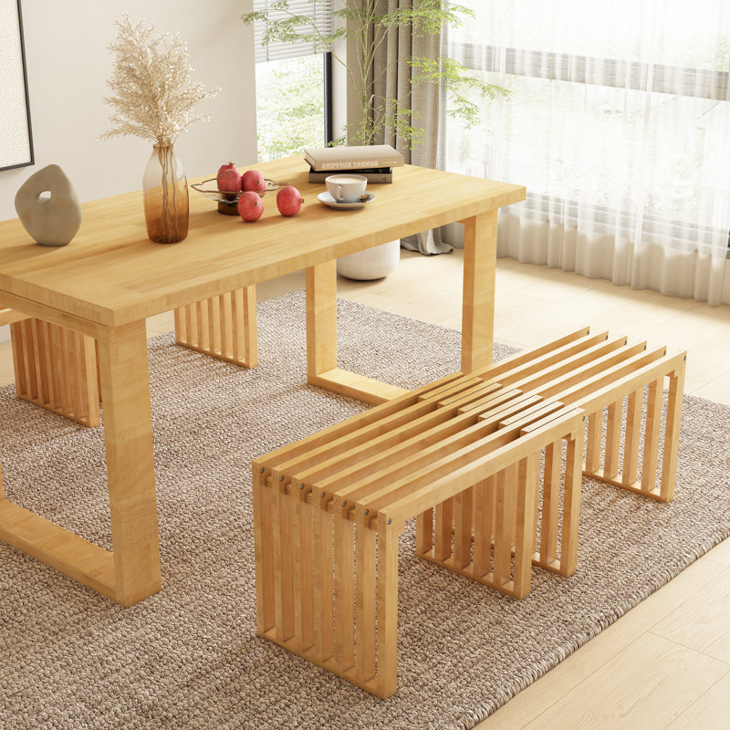 Banc de salle à manger extensible