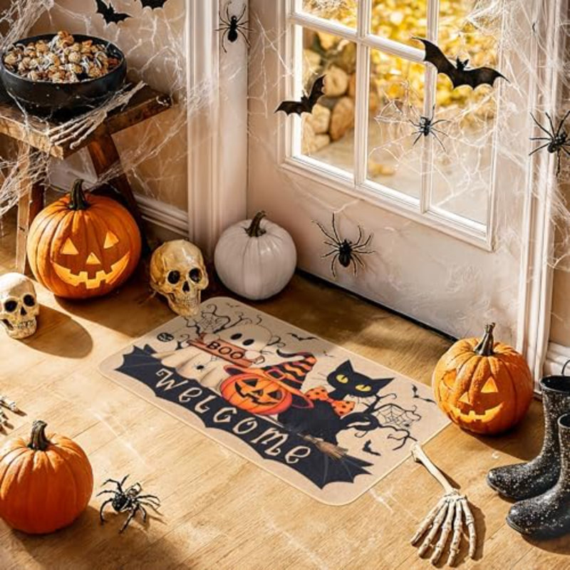 Tapis d'entrée pour chauve-souris Gothic