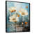 Black Floater Framed