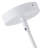 6-Light Silver White Adjustable Iron Pendant