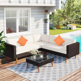 Quentez 81.22'' Wicker Outdoor
