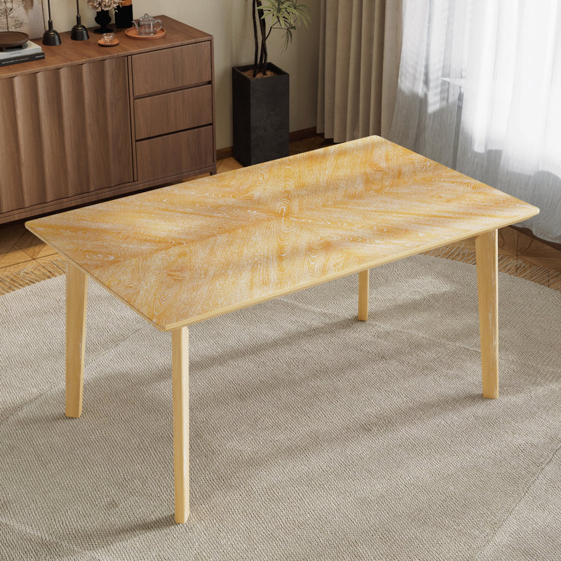Table de cuisine pour 6 personnes, Naturel