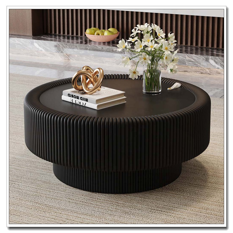 Table basse 31,5 po, Noir