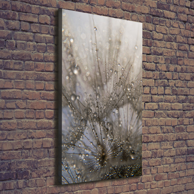 Abstraction Triangles - Wrapped Canvas Print