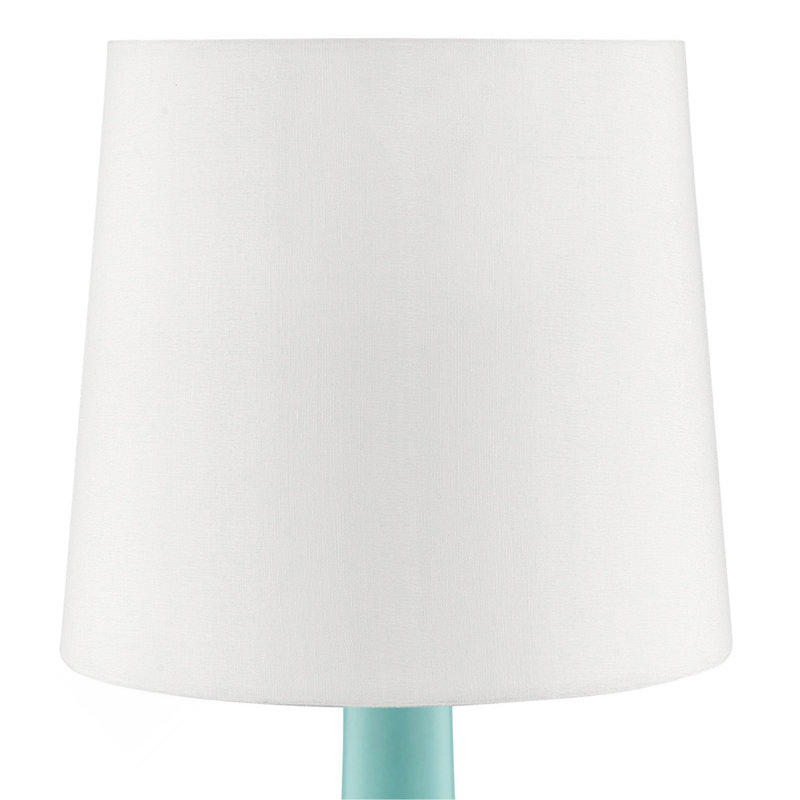 Dedrek Metal Table Lamp, Misty Teal