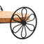 Support pour tricycle en métal 18 po avec plateau en bois massif-93819758