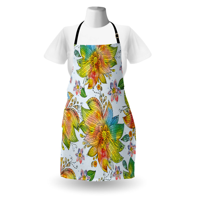 Tablier floral