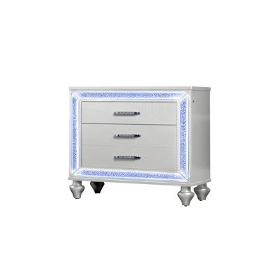 Nightstand With LED Lights