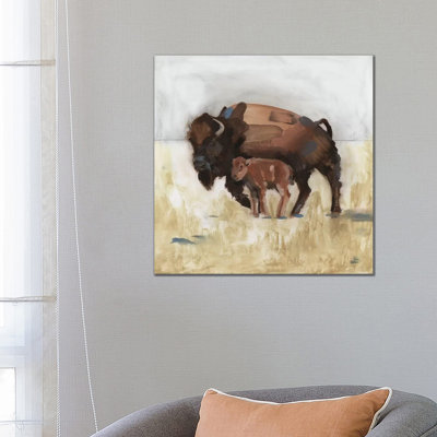 Lodge Guardian IV 1 Piece Wrapped Canvas Wall Art