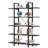 Erilyn 47.24" W  5 -Shelf  Industrial Bookshelf Bookcase-710171121