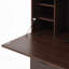 Armoire de bureau avec tiroir de rangement et tablettes, organisateur de rangement de cuisine avec bureau pliable