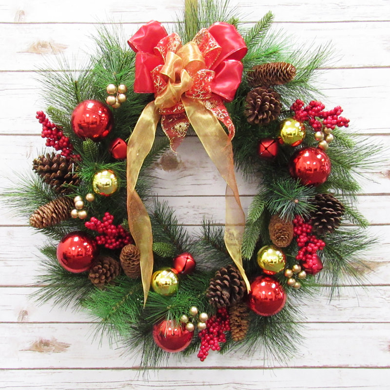 Couronne de Noël artificielle de Noël
