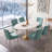 Elian Velvet Upholstered Dining Chair-348772747-373358578