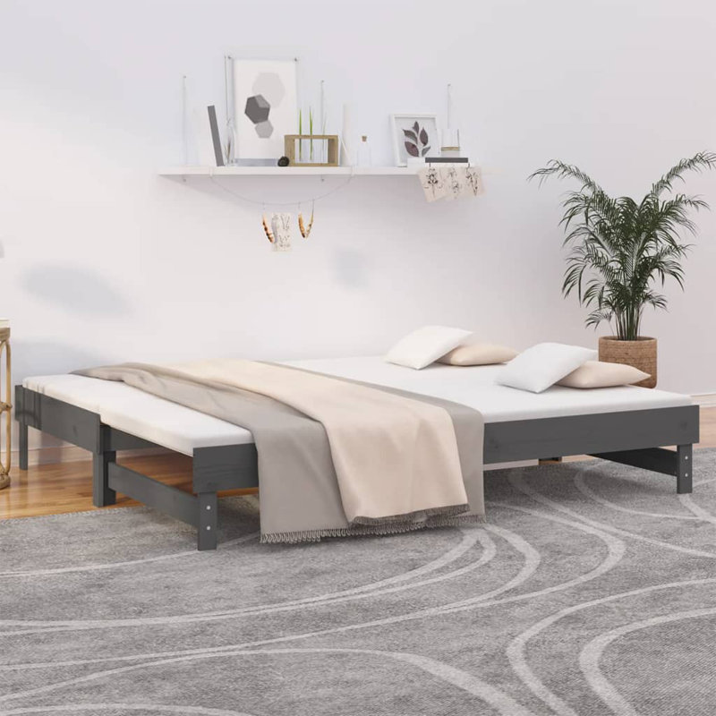 Abidemi Daybed, Grey, European Single (90 x 200 cm)