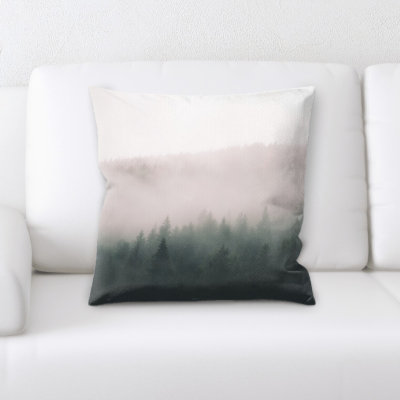 Microsuede Reversible Throw Pillow