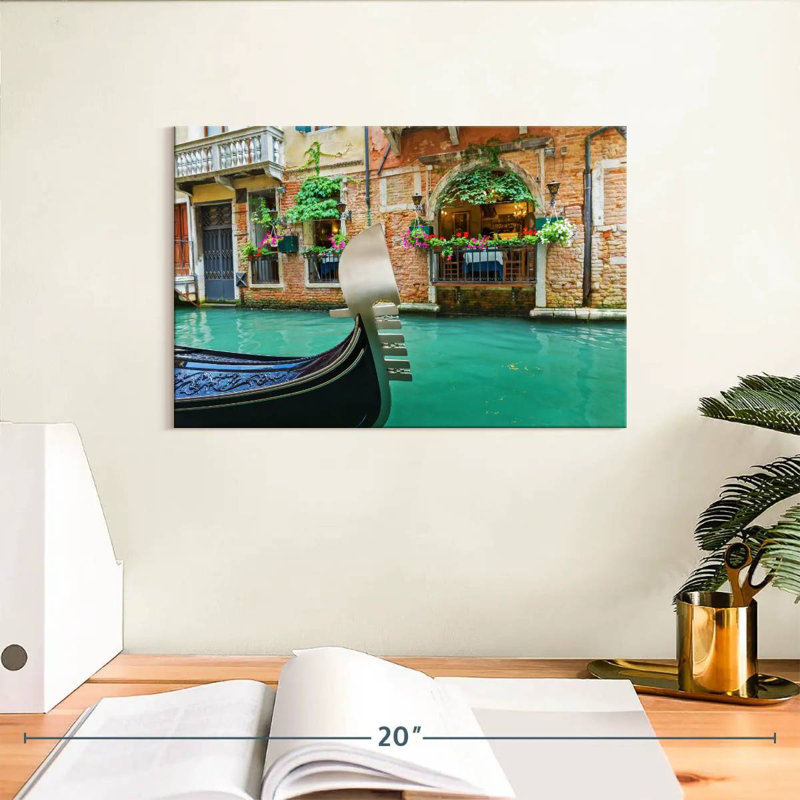 Ravi Venice Canal Cafe, 8" H x 12" W