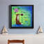 Happy Fox - peinture sur toile encadrée-1655634032-1655634037