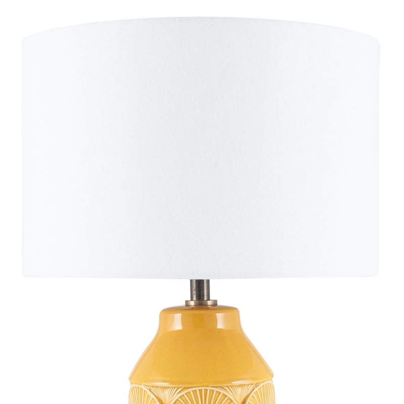 Bianca Table Lamp, Yellow