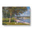 Walnut Tree In A Thomery Field by Alfred Sisley - Wrapped Canvas Painting-61876302