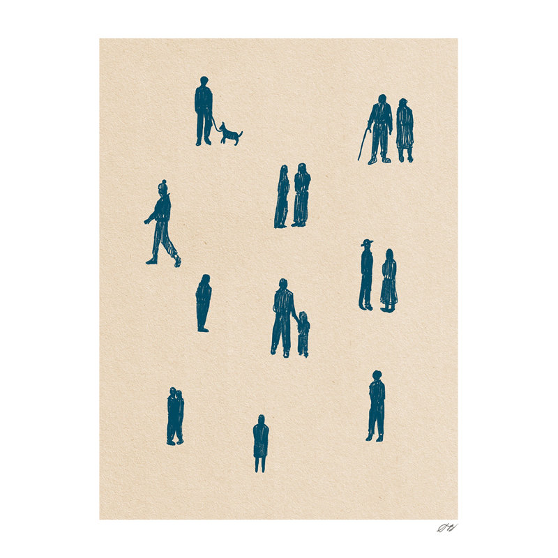 Impression de personnes