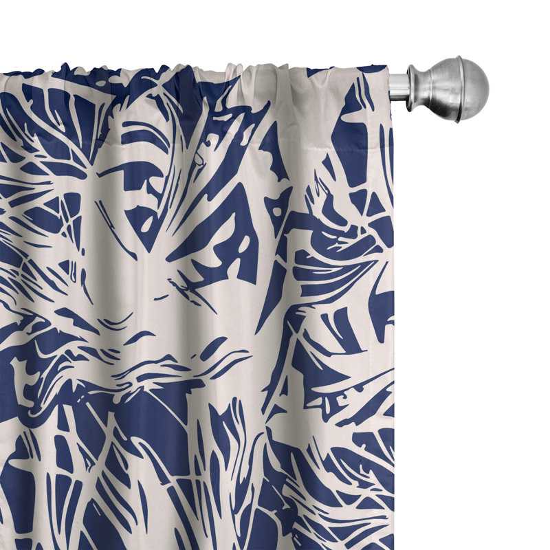 Semi Sheer Sliding Panel Pair