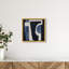 Midnight Contours I Canvas Abstract Print by Oliver Gal, Black Frame, 12 x 12-1517853973-1517853982