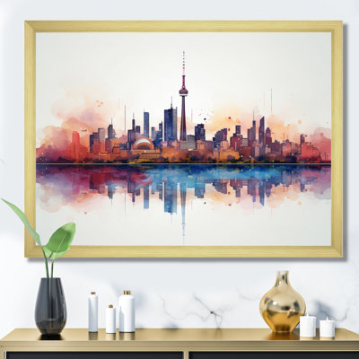 Canada Toronto City II - reproduction sur toile