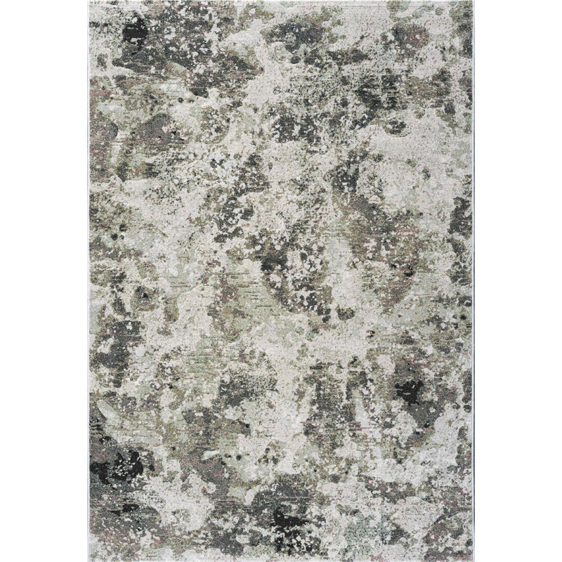 Addia Abstract Area Rug, Rectangle 80 x 150cm