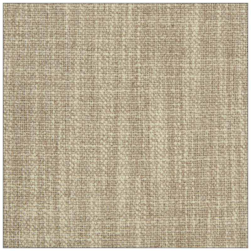 Fauteuil à oreilles large Breyen, Polyester beige, Naturel