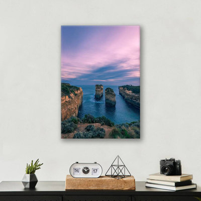 Reproduction d'art mural de Princetown - affiche de paysage côtier - paysage urbain de bord de mer - plage, vue de village, impression de maison de campagne rustique - art mural inspiré de voyage - affiche de paysage de nature minimaliste - cadeau côti