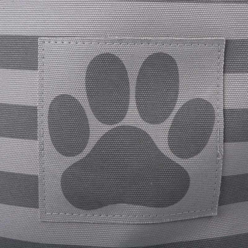 Panier en tissu Cambridgeshire, Gris, H 12 po x l 15 po x P 15 po
