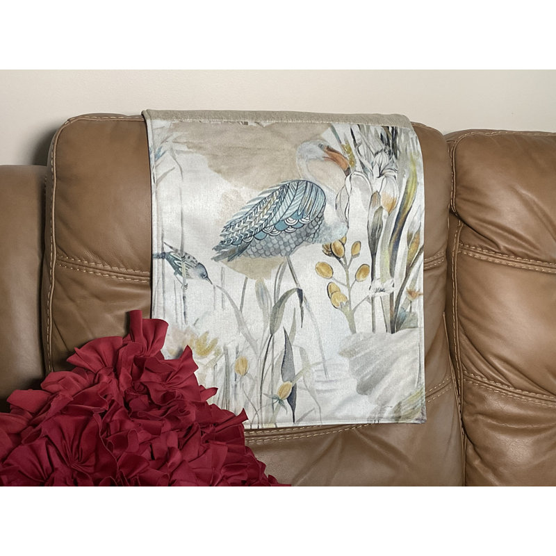 Headrest Cover "Swan Design"