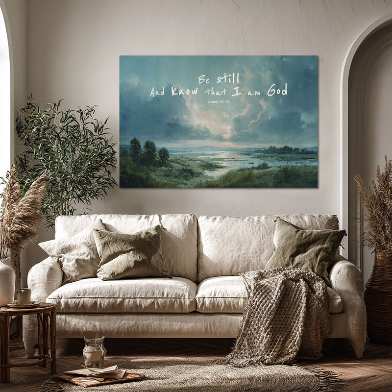 «Dramatic Ocean Sky», art mural sur toile grand format - Décoration de salon, de chambre à coucher ou de bureau, 60"W x 40"H