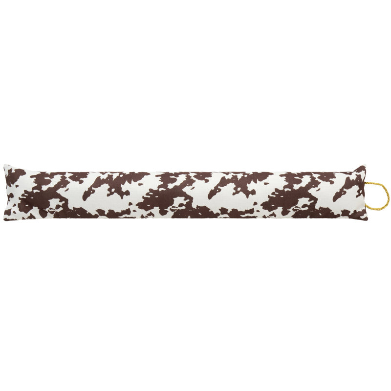 Bouchon de tirage pour porte sous la porte / fenêtre Carstens, Inc., 38 po x 4 po, cuir de vache, Cuir de vache