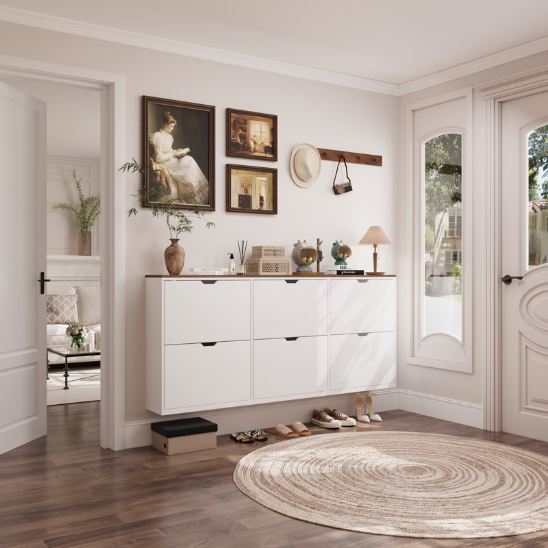 Très grande armoire à chaussures 70,87 po