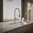 Kohler Tournant Single Handle Semi-Professional Pre-Rinse Kitchen Faucet with Three-Function Pull Down Sprayer-20943143