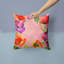 Coussin décoratif d’intérieur/d’extérieur à fleurs dépilées-1933384317