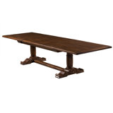 Chartreuse Solid Wood Extendable Dining Table