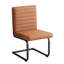 Ensemble de 2 chaises de salle à manger rembourrées-1173658578