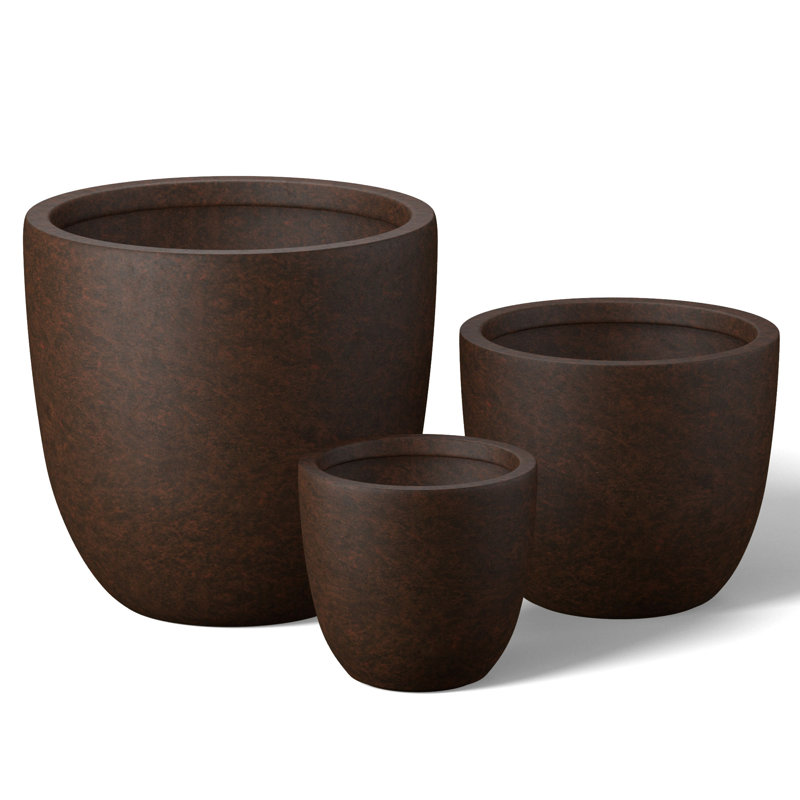 Lughan Planter, Warm Brown