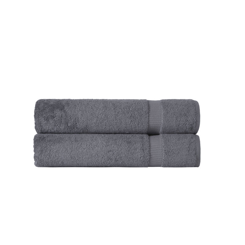 Ensemble de draps de bain 2 pièces Motto , Gris