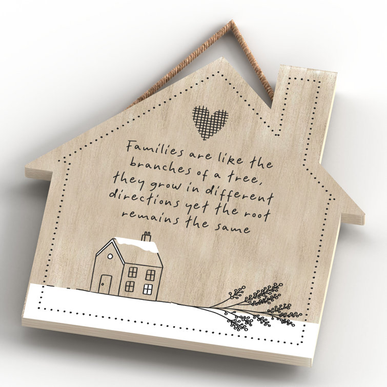 Global Designs Fenton Ltd Family Roots and Branches Wall Décor Wooden ...