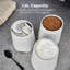 Tower Solitaire Canisters, Mirror Finished Steel Lid with Round Loop, Airtight-92282936