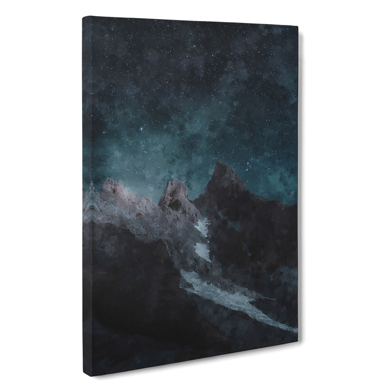 Light Of The Moon Over The Dolomites - Wrapped Canvas, 50cm H x 35cm W x 3cm D