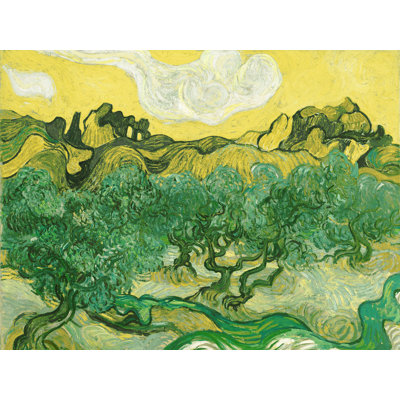 Décalcomanie murale amovible oliviers de van gogh