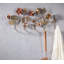Metal Wall 5 - Hook Wall Mounted Coat Rack